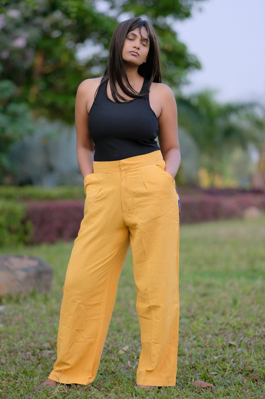 The Yellow Paradox Trousers - Bunon Batte