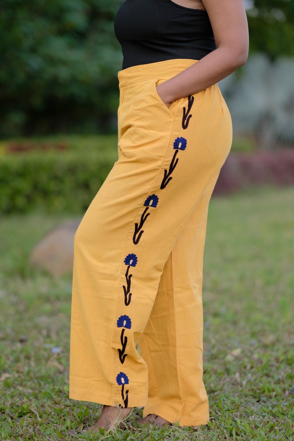 The Yellow Paradox Trousers - Bunon Batte